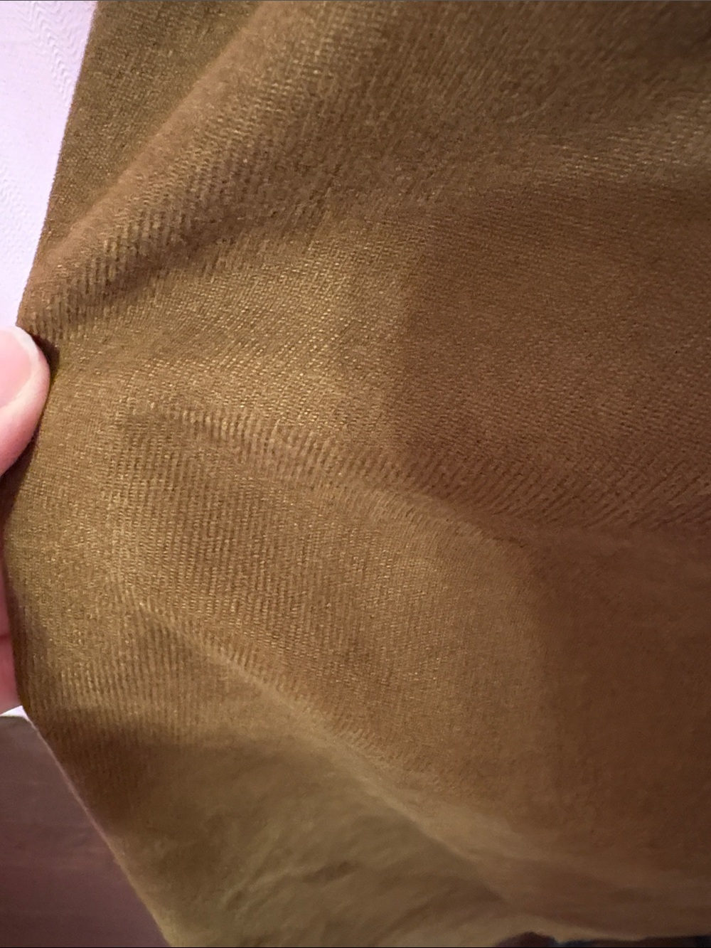 Brown Elastic Waist Midi Skirt - Picture 2 of 3